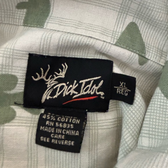 Dick Idol fish print button down shirt - Picture 4 of 4